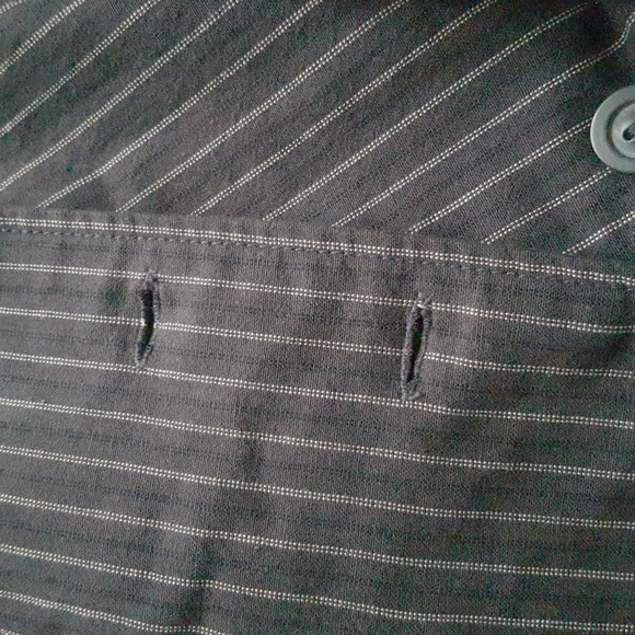 Revolution by Ricki’s Striped Outside Floral Inside Vest Women's Size 16 - Picture 11 of 12